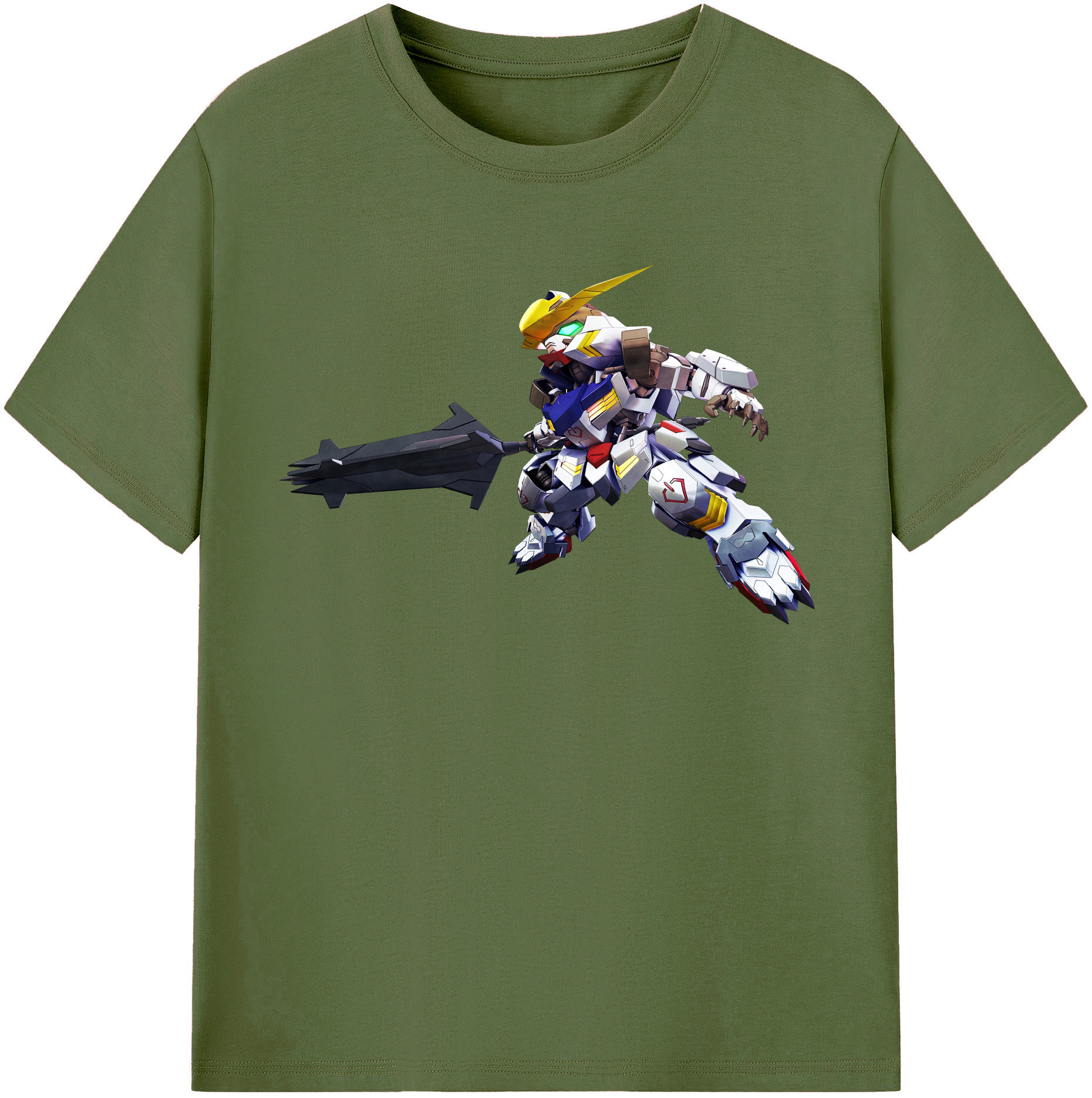 （画像用） 機動戦士ガンダム Mobile Suit Gundam 綿100％半袖Tシャツ（フロントプリント）